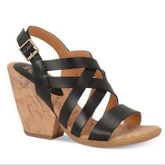 KorkEase Shoes Korks By Korkease Nedra Black Sandals Poshmark